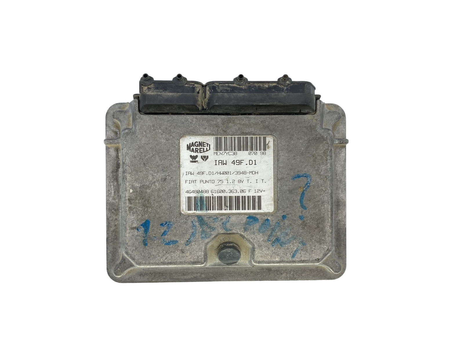 Steuergerät 46480488 IAW49F.D1 61600.363.06 Fiat Magneti Marelli main product photo