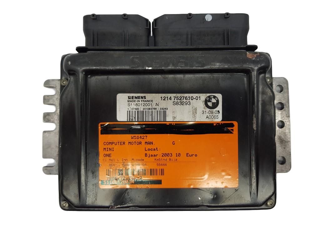 Motorsteuerung 1214 7527610 01 S118012001 N Mini Siemens 16389 main product photo