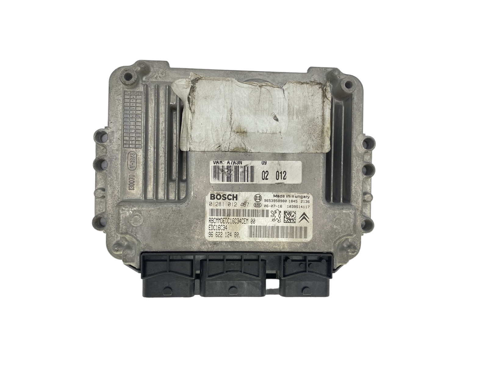 Steuergerät PSA 0281012467 9662212480 9653958980 Bosch 59710 main product photo