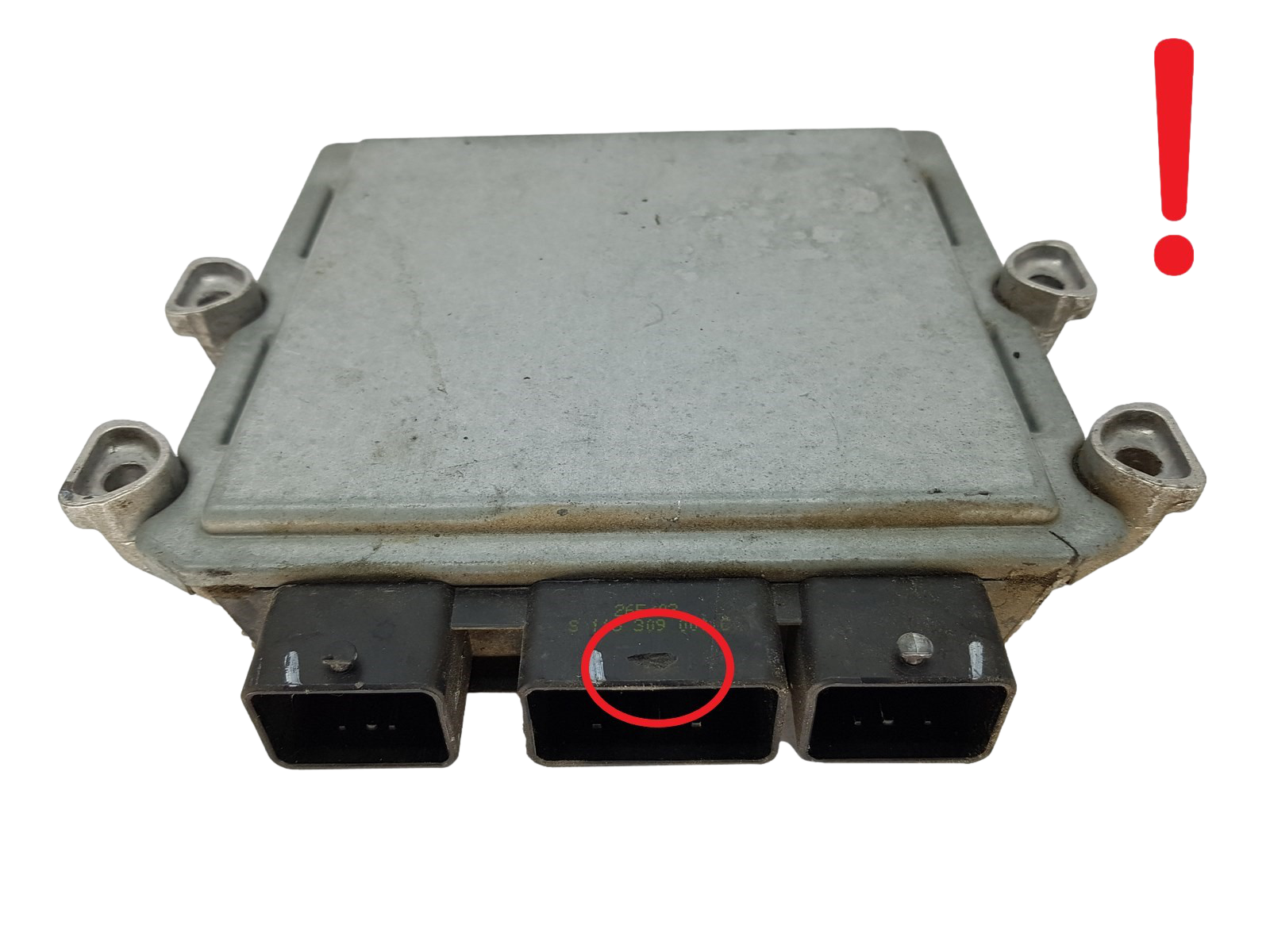 Steuergerät 9647202380 9643455080 5WS40021F-T PSA Siemens 14713 main product photo