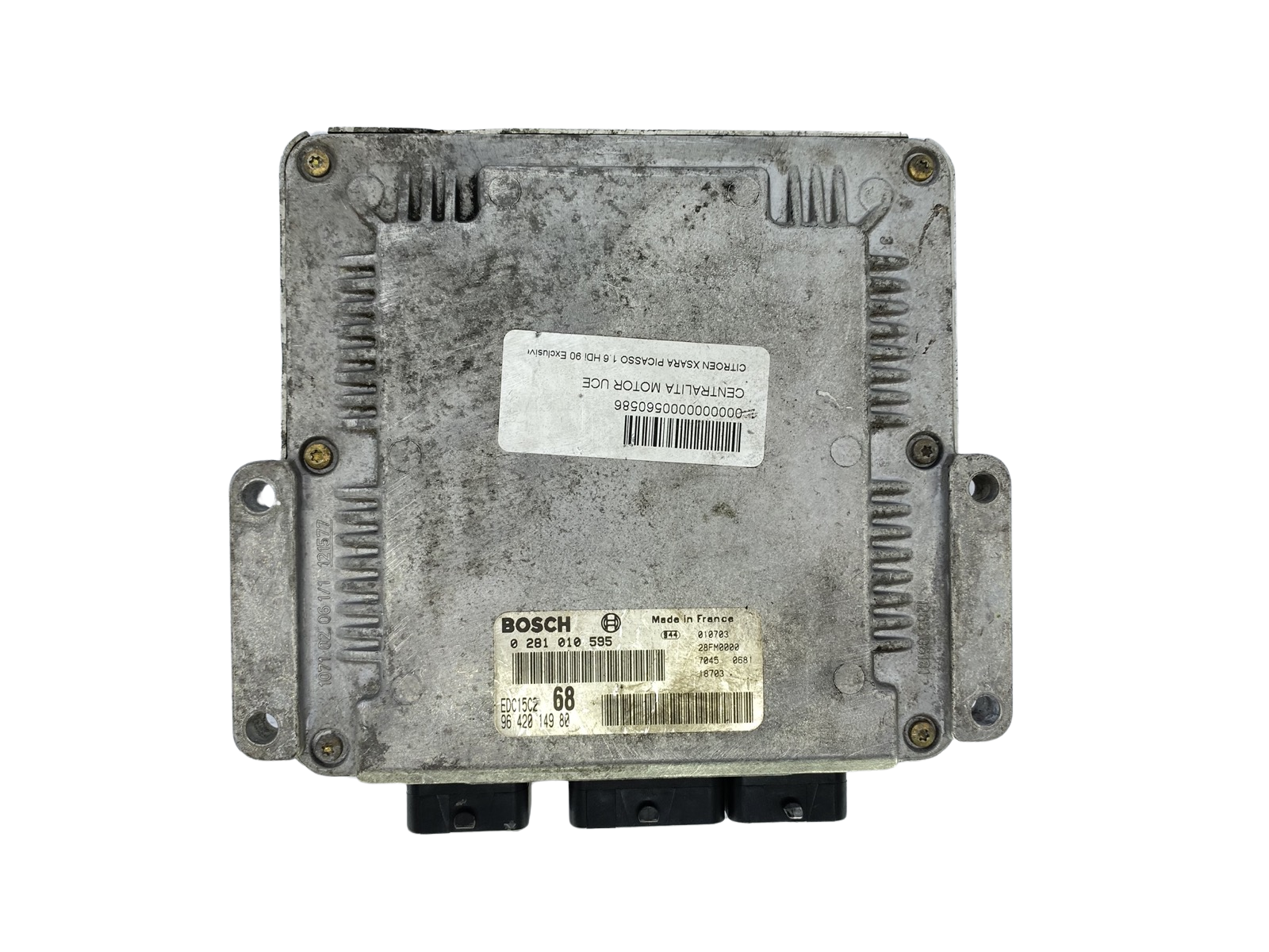 Steuergerät PSA 0281010595 9642014980 Bosch 61166 main product photo