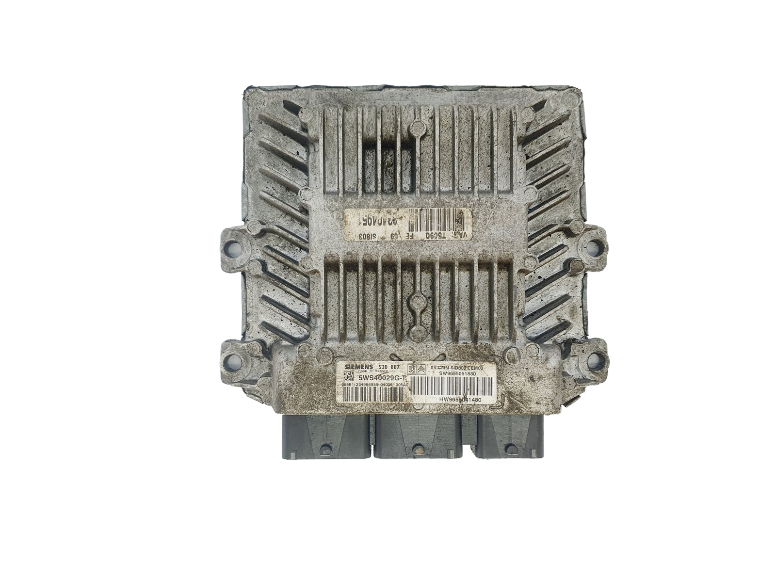 Steuergerät 5WS40029G-T 9655051880 9655041480 PSA Siemens main product photo