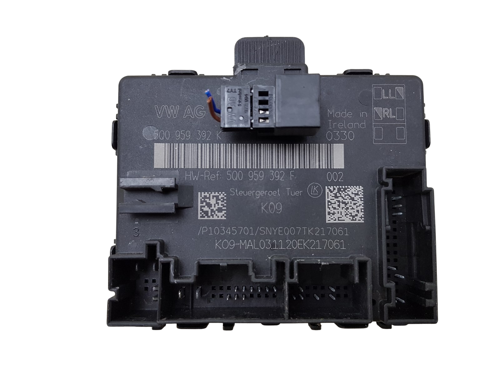 Steuergerät VWAG 5Q0959392K 5Q0959392F main product photo