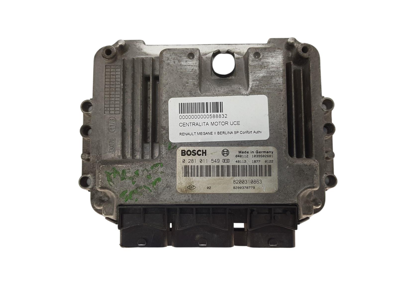 Steuergerät 0281011549 8200310863 8200370779 Renault Bosch 3021 main product photo