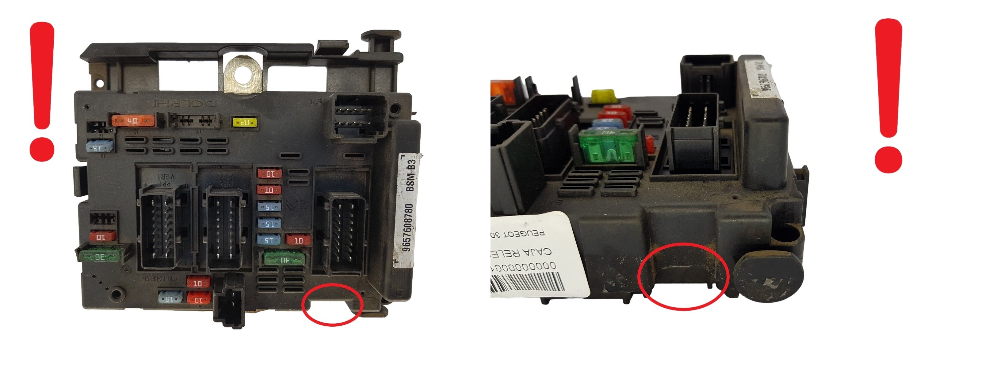 Steuergerät BSM B3 9657608780 PSA Delphi 1453 main product photo