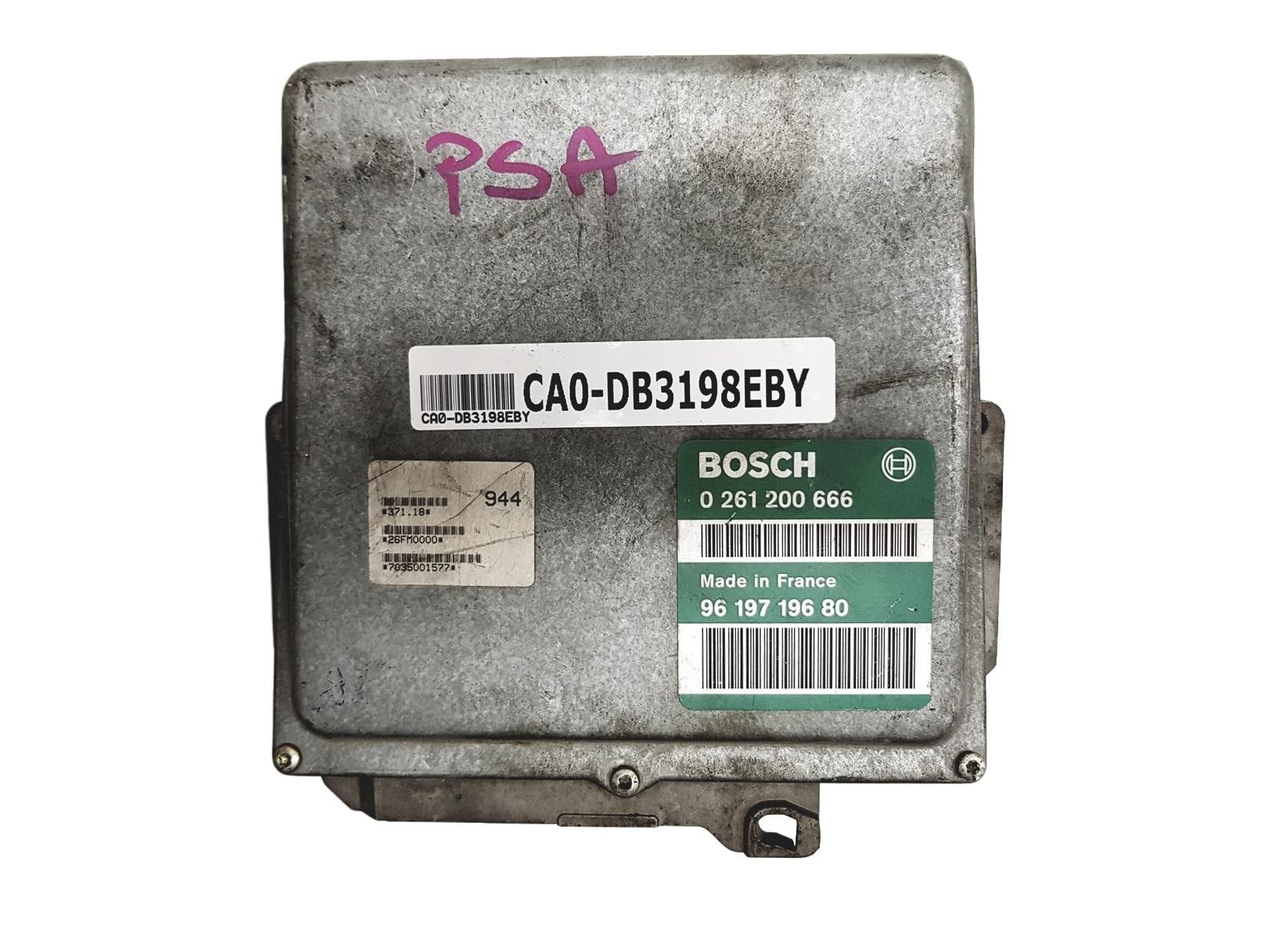 Steuergerät 0261200666 9619719680 26FM0000 PSA Bosch main product photo