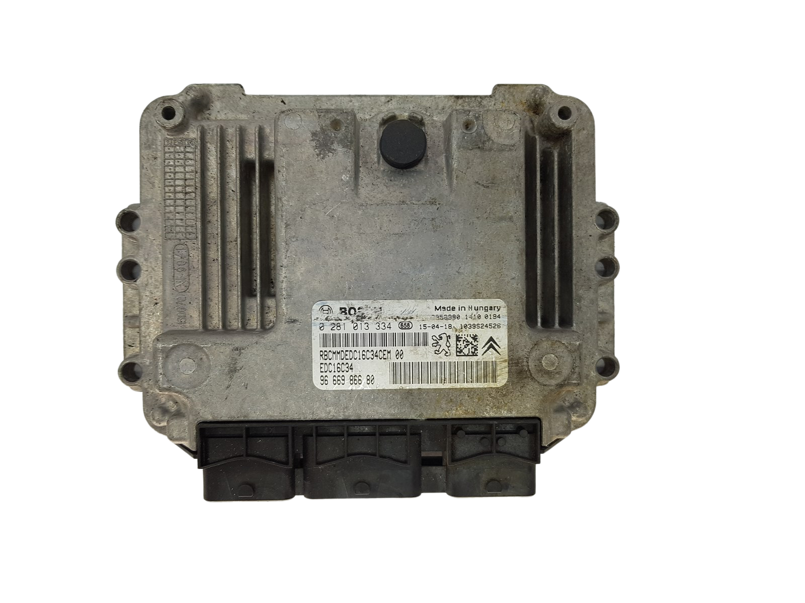 Steuergerät 9666986680 0281013334 9653958980 PSA Bosch 14113 main product photo