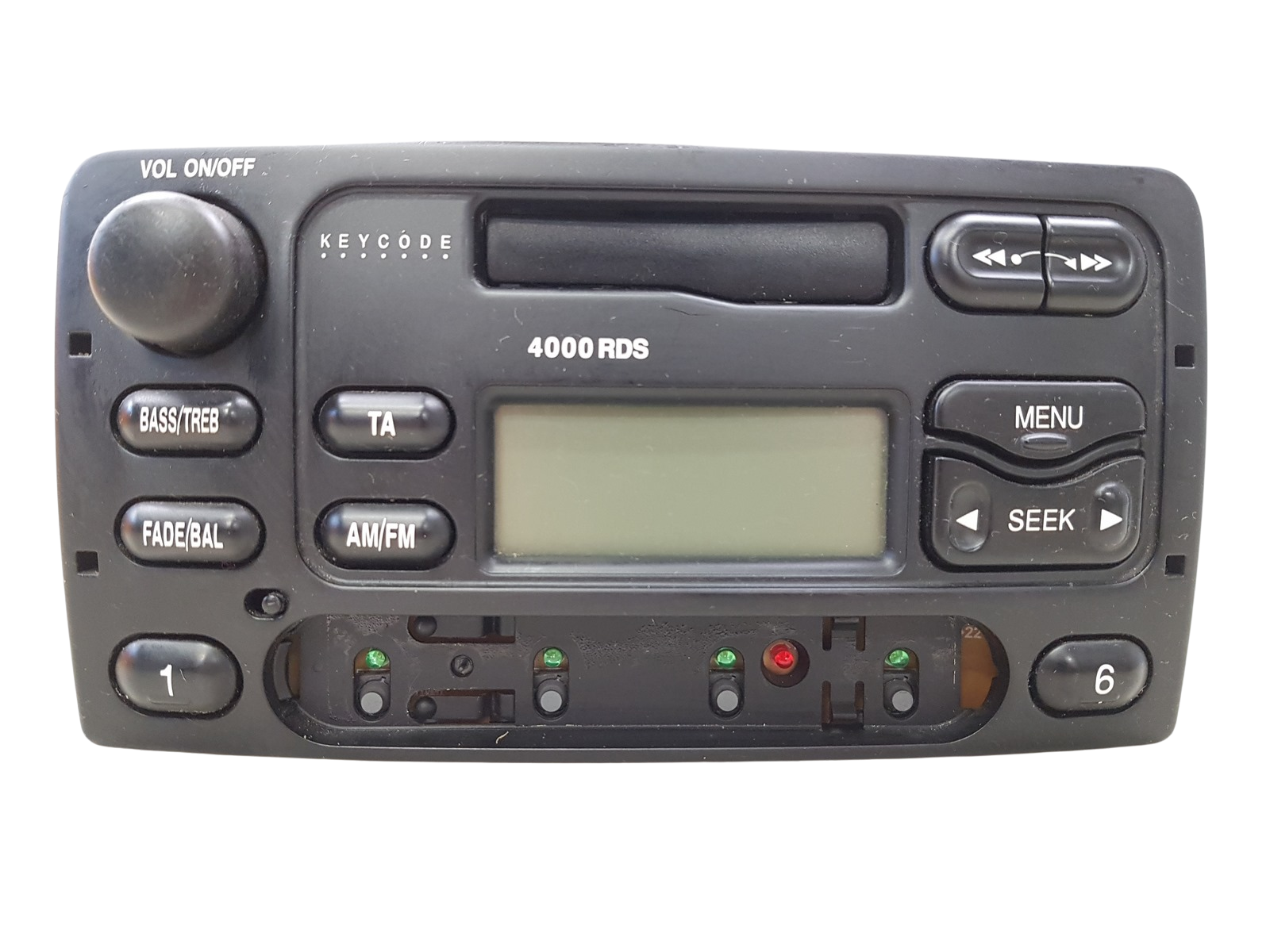 Kassettenradio 4000 RDS Ford XS6F-18K876-FA main product photo