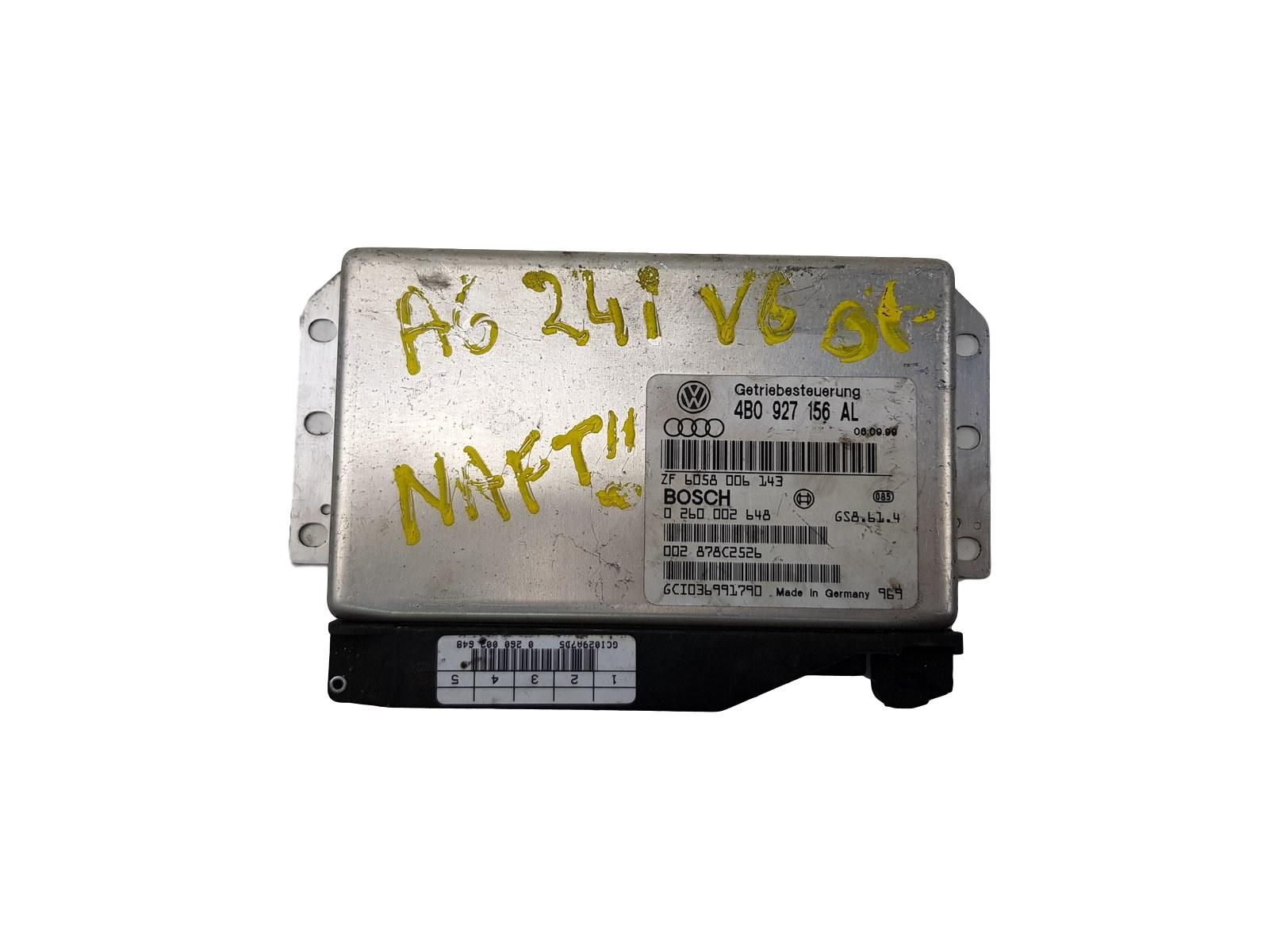 Getriebesteuerung 4B0927156AL 0260002648 Audi VW 1132 main product photo