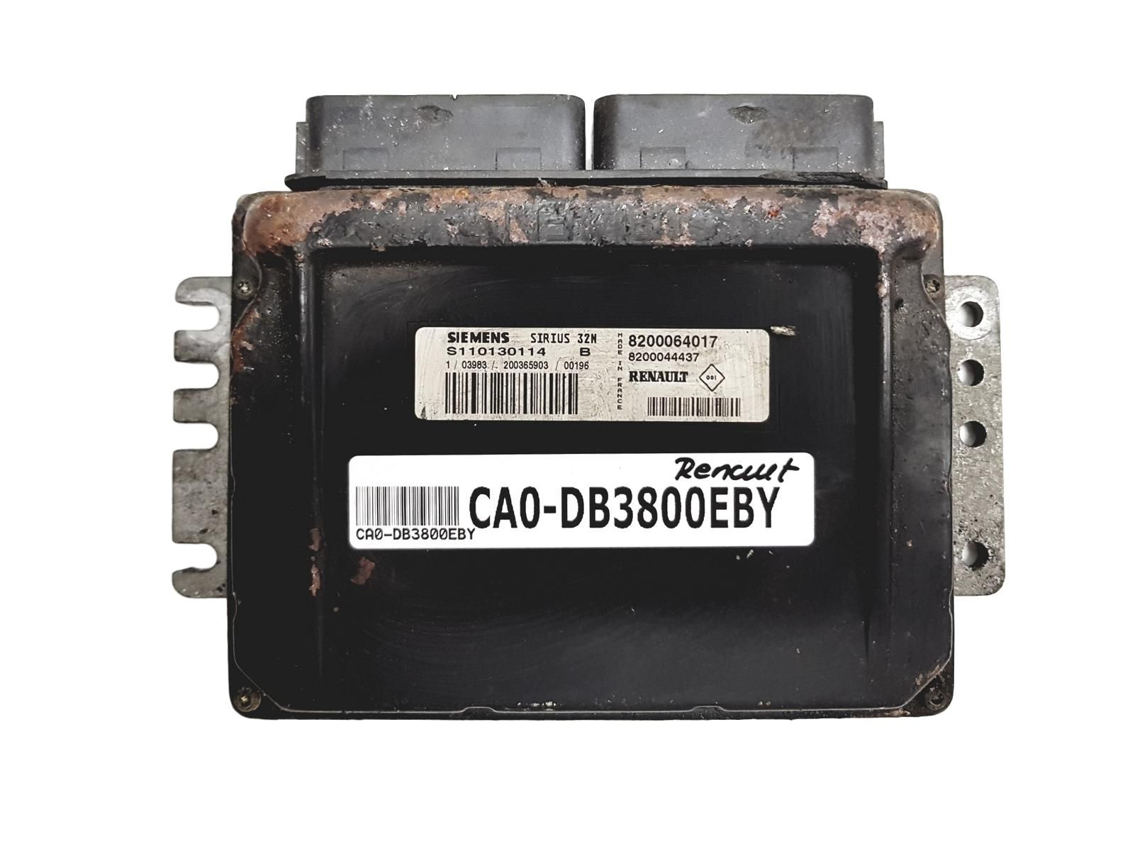 Steuergerät S110130114B 8200064017 8200044437 Renault Siemens 3800 main product photo