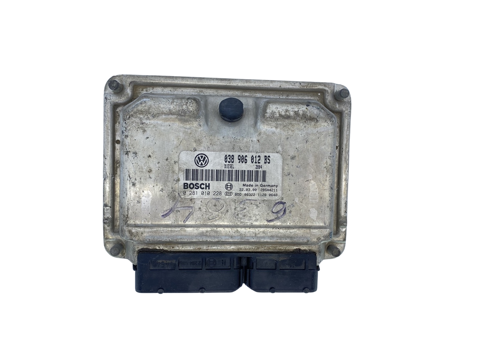 Steuergerät 038906012BS 0281010228 Seat Bosch 61878 main product photo