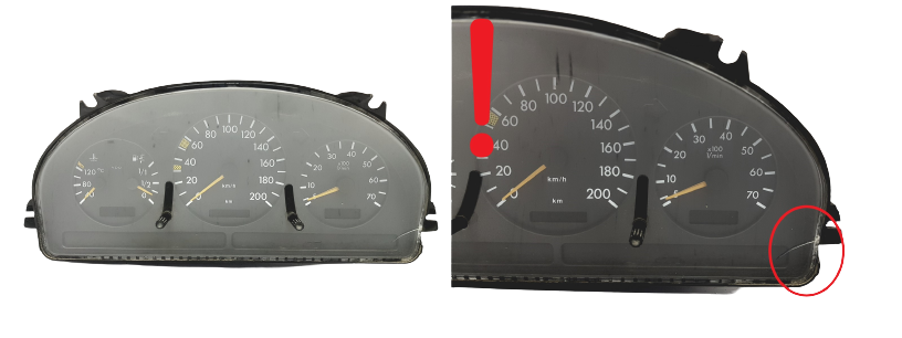 Tacho Kombiinstrument Mercedes ML W163 A1635400047 main product photo