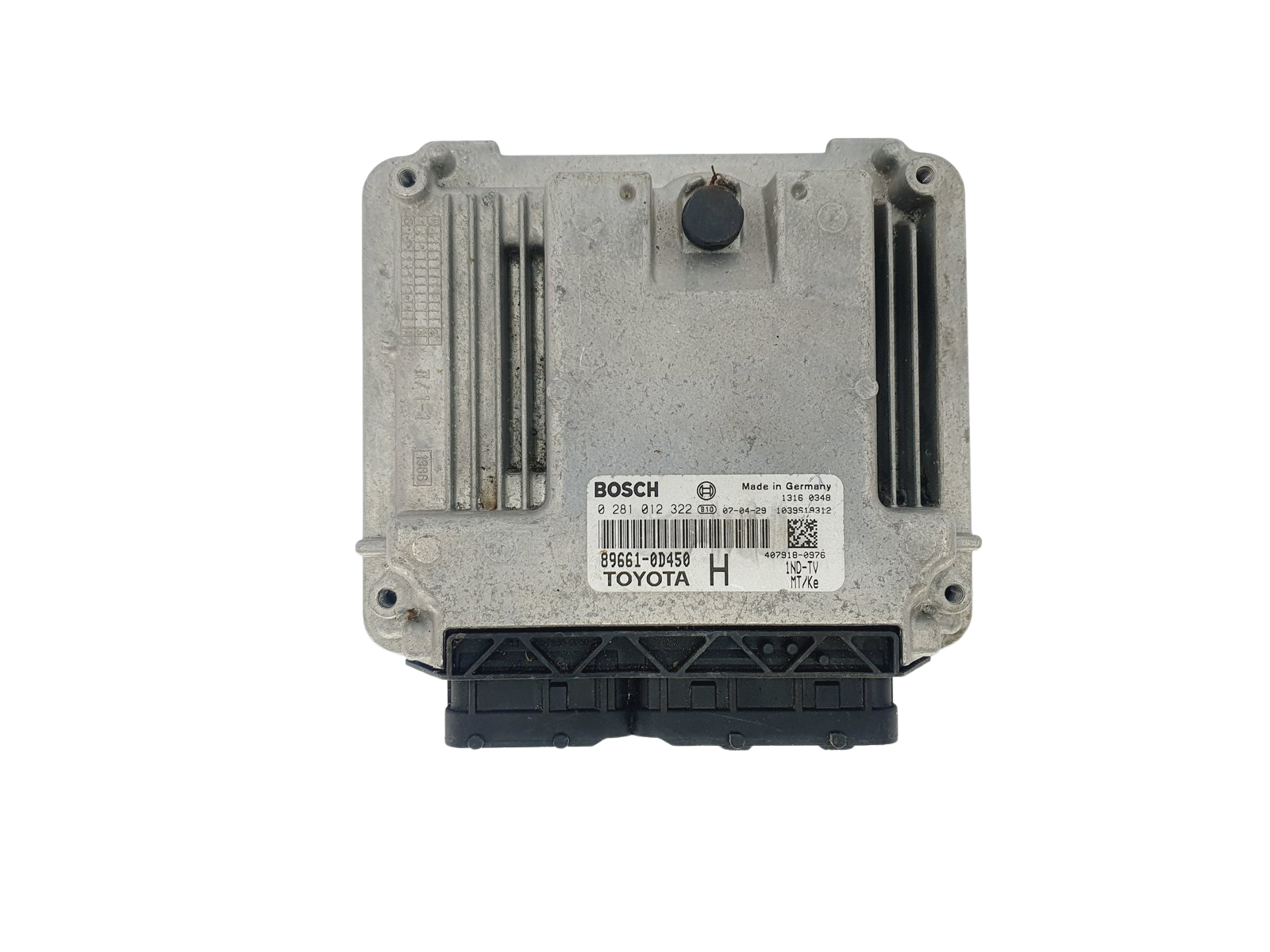 Steuergerät 89661-0D450 0281012322 Toyota Bosch 41401 main product photo