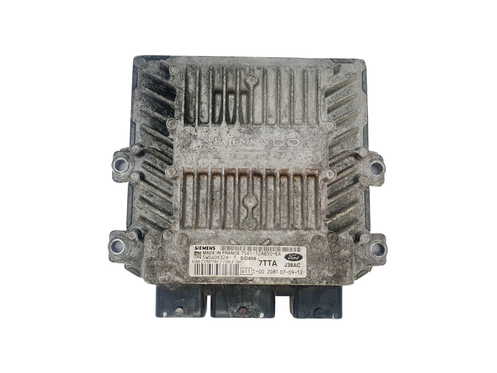 Steuergerät 7S61-12A650-EA 5WS40632A-T SID 804 Ford Siemens 37958 main product photo