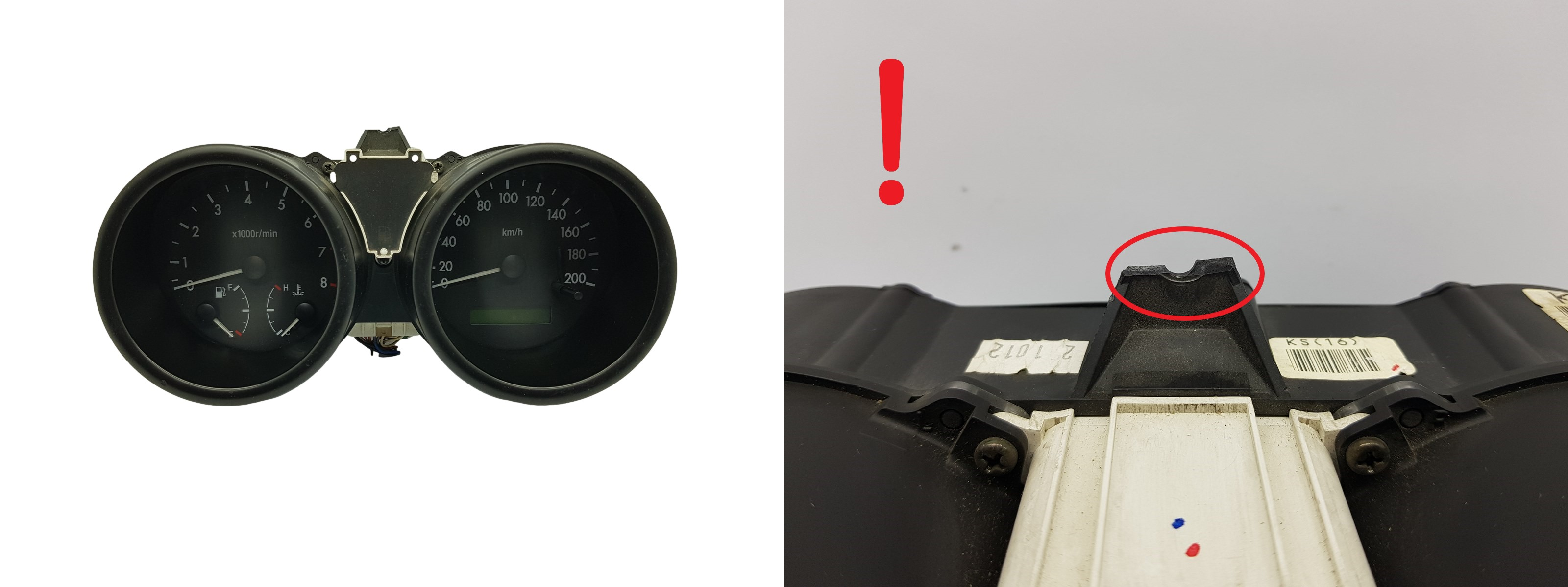 Tacho Kombiinstrument Daewoo Kalos 96461301 2925 main product photo