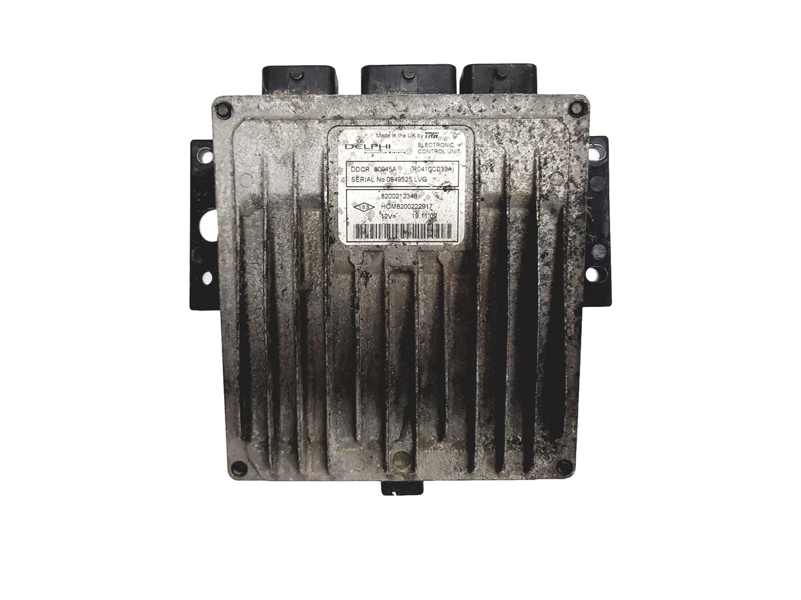 Steuergerät 8200212348 8200222917 R0410C039A Renault Delphi 4163 main product photo