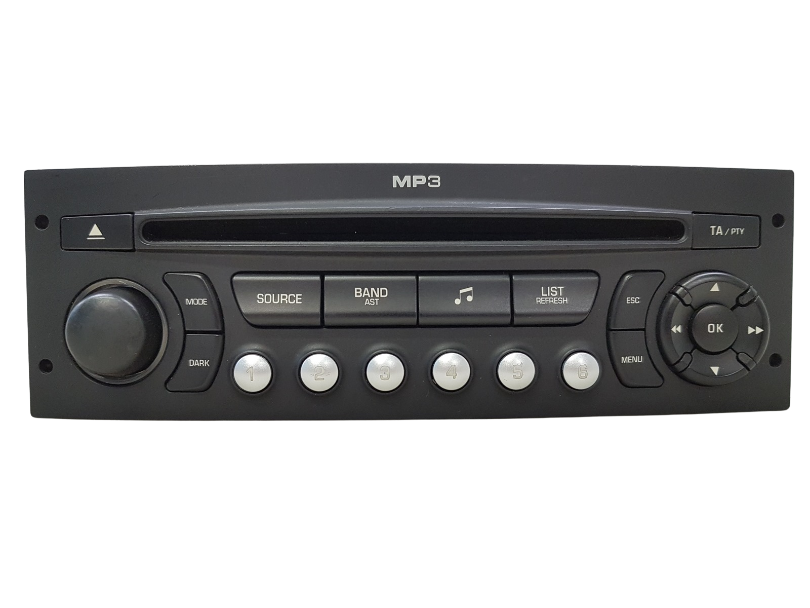Cd-Radio Mit Mp3 Citroen Peugeot 96643698XT A2C53250038 Siemens VDO 1303 main product photo