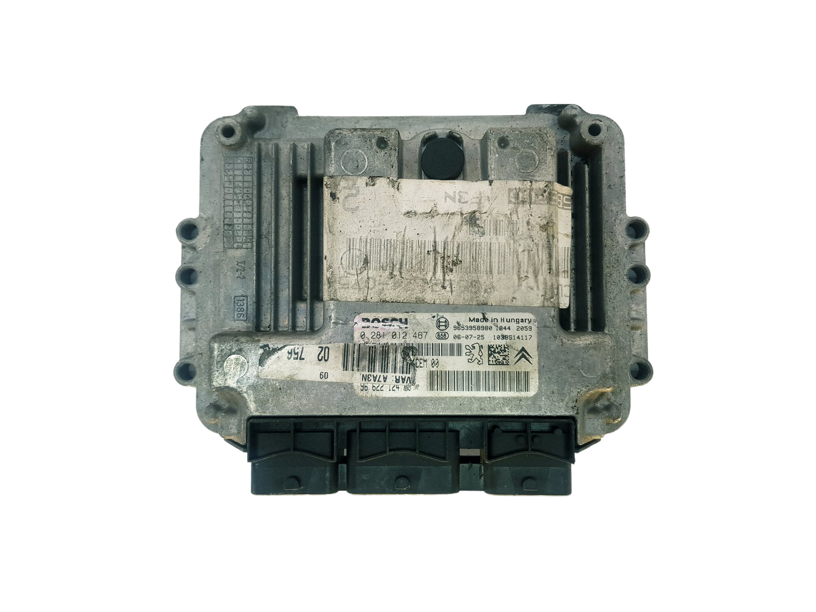 Steuergerät PSA 0281012467 9662212480 9653958980 Bosch 33298 main product photo