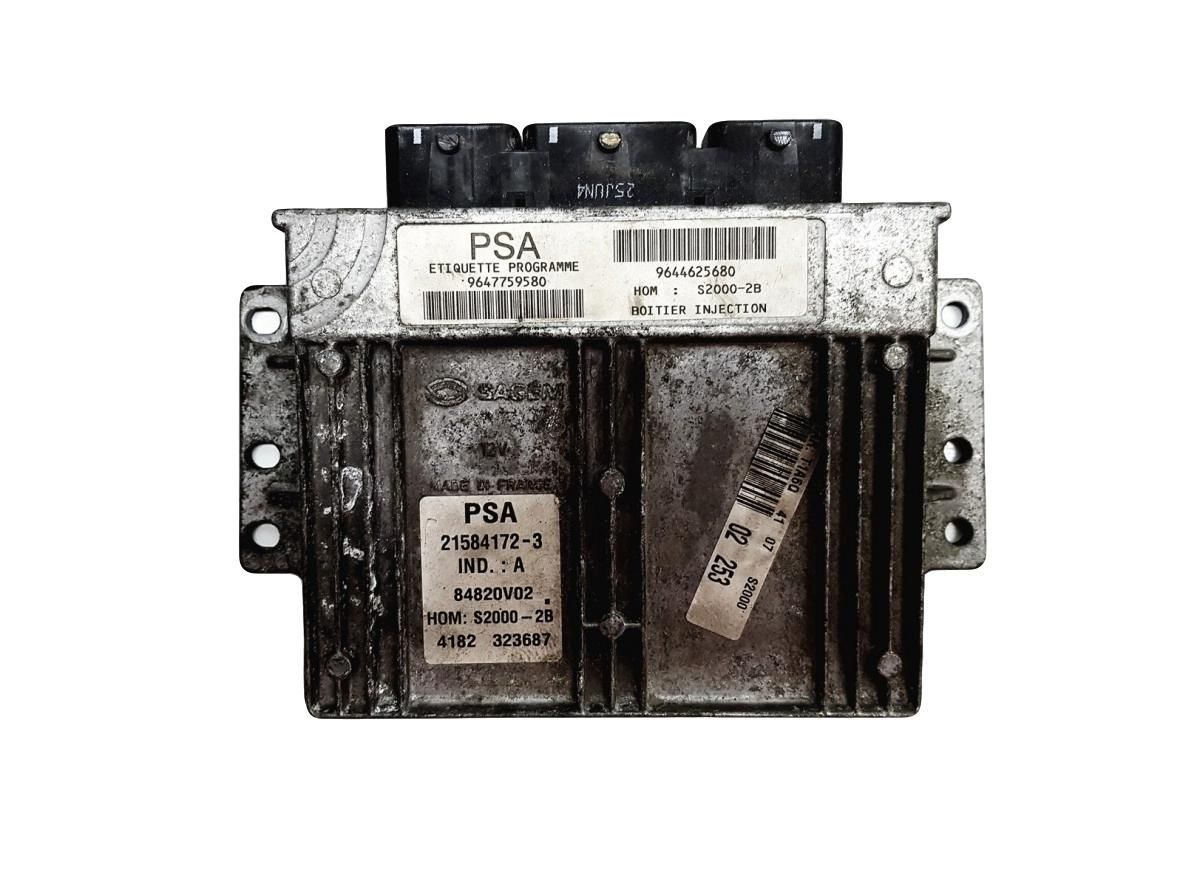 Steuergerät 9647759580 9644625680 21584172-3 PSA Sagem main product photo
