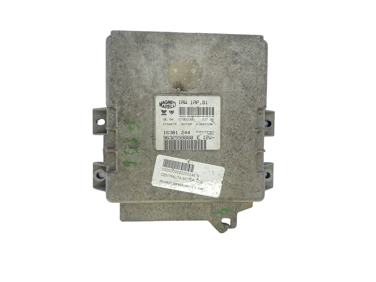 Steuergerät 9632559880 16301.244 IAW1AP.81 PSA Magneti Marelli 60324 main product photo