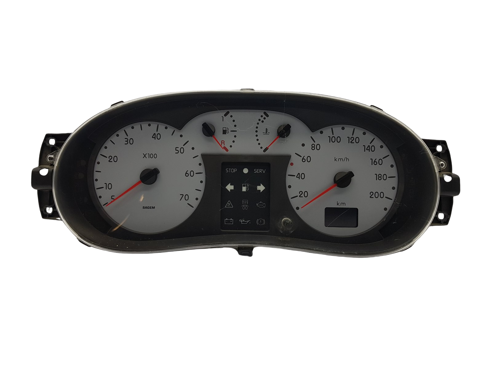 Tacho Kombiinstrument Renault Kangoo 1 8200103750 A 2542 main product photo