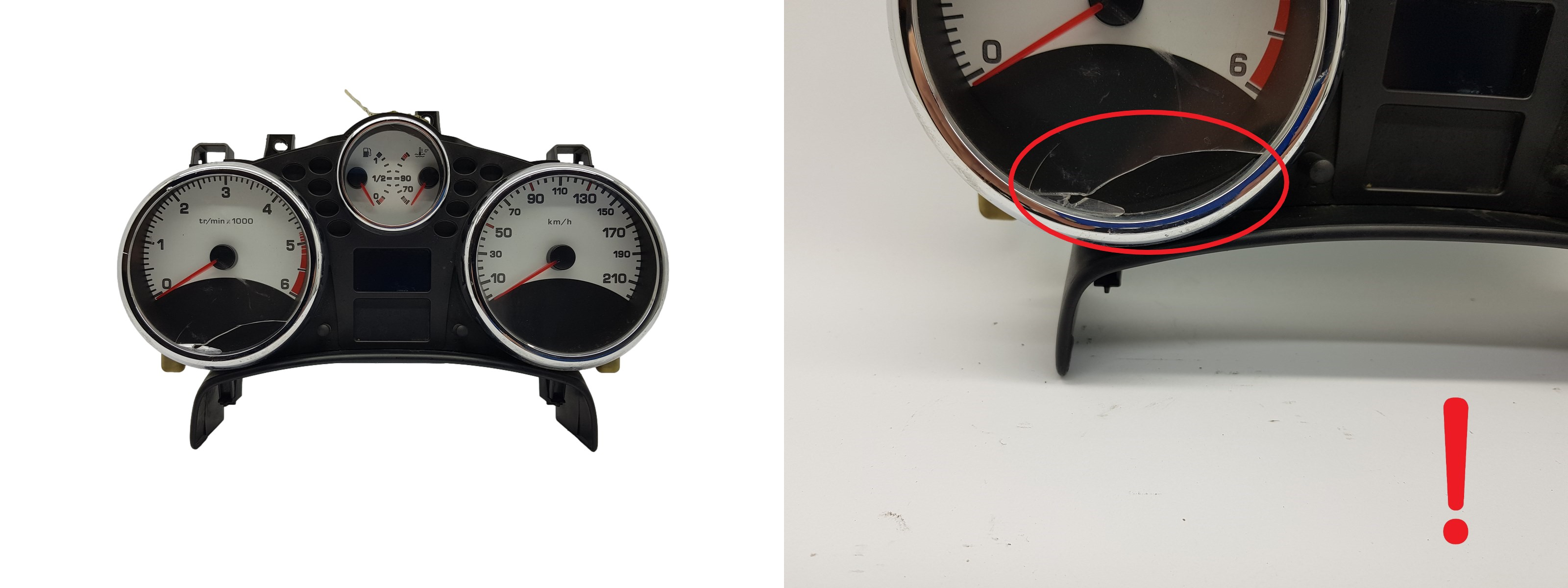 Tacho Kombiinstrument Peugeot 207 9666749180 A2C53370972 1785 main product photo