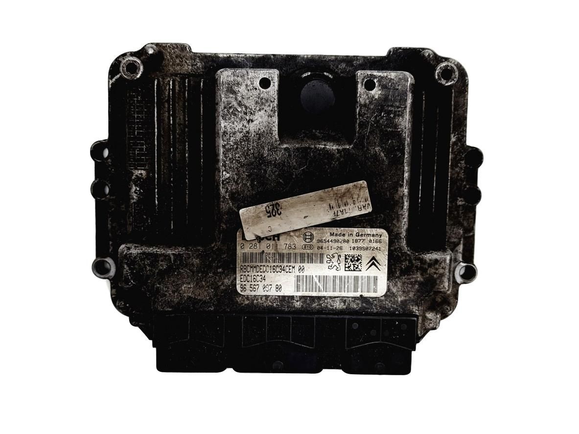 Steuergerät 0281011783 9656709780 9654490280 PSA Bosch 9107 main product photo