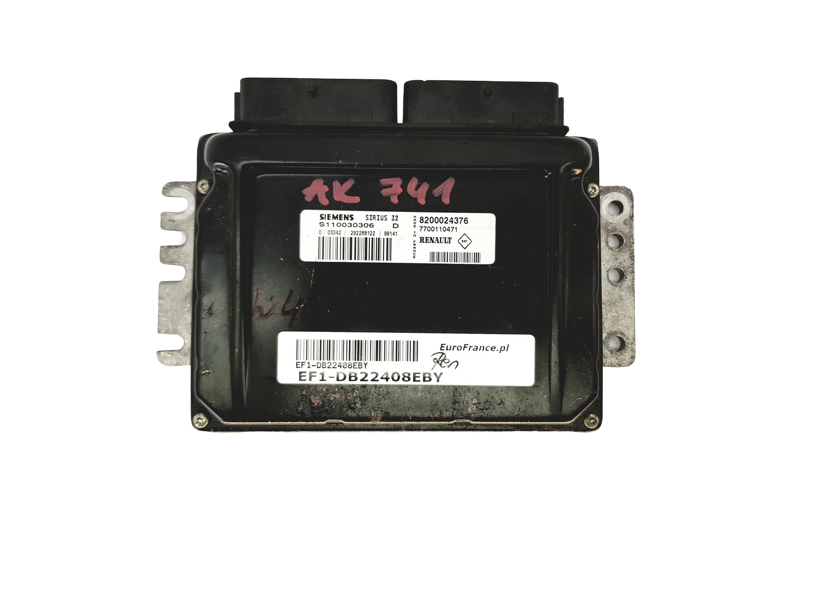 Steuergerät S110030306D 8200024376 7700110471 Renault Siemens 22408 main product photo