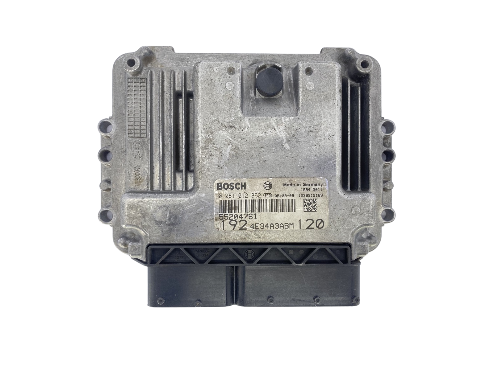 Steuergerät 55204761 0281012862 4E34A3ABM Fiat Bosch 54617 main product photo