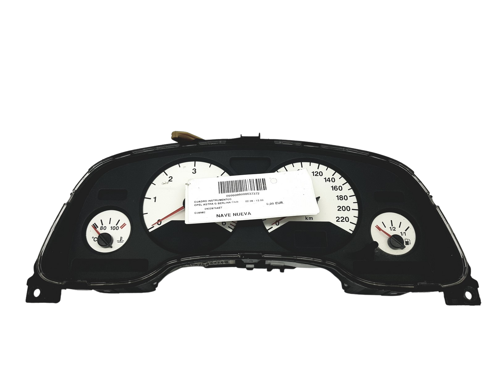 Tacho Kombiinstrument Opel Astra 09228764ET 110008876017 56890 main product photo