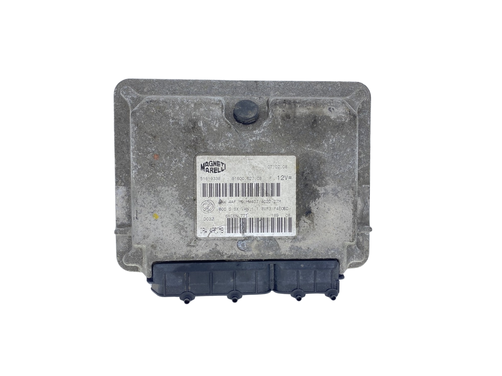 Steuergerät 51819338 IAW4AF.M9 61600.627.08 Fiat Magneti Marelli 61400 main product photo