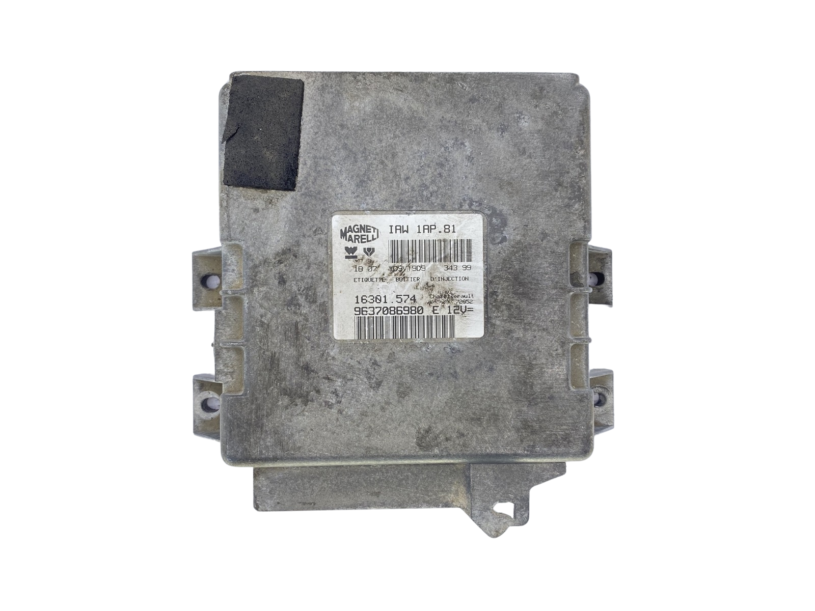 Steuergerät PSA 9637086980 16301.574 IAW 1AP.81 Magneti Marelli 55113 main product photo
