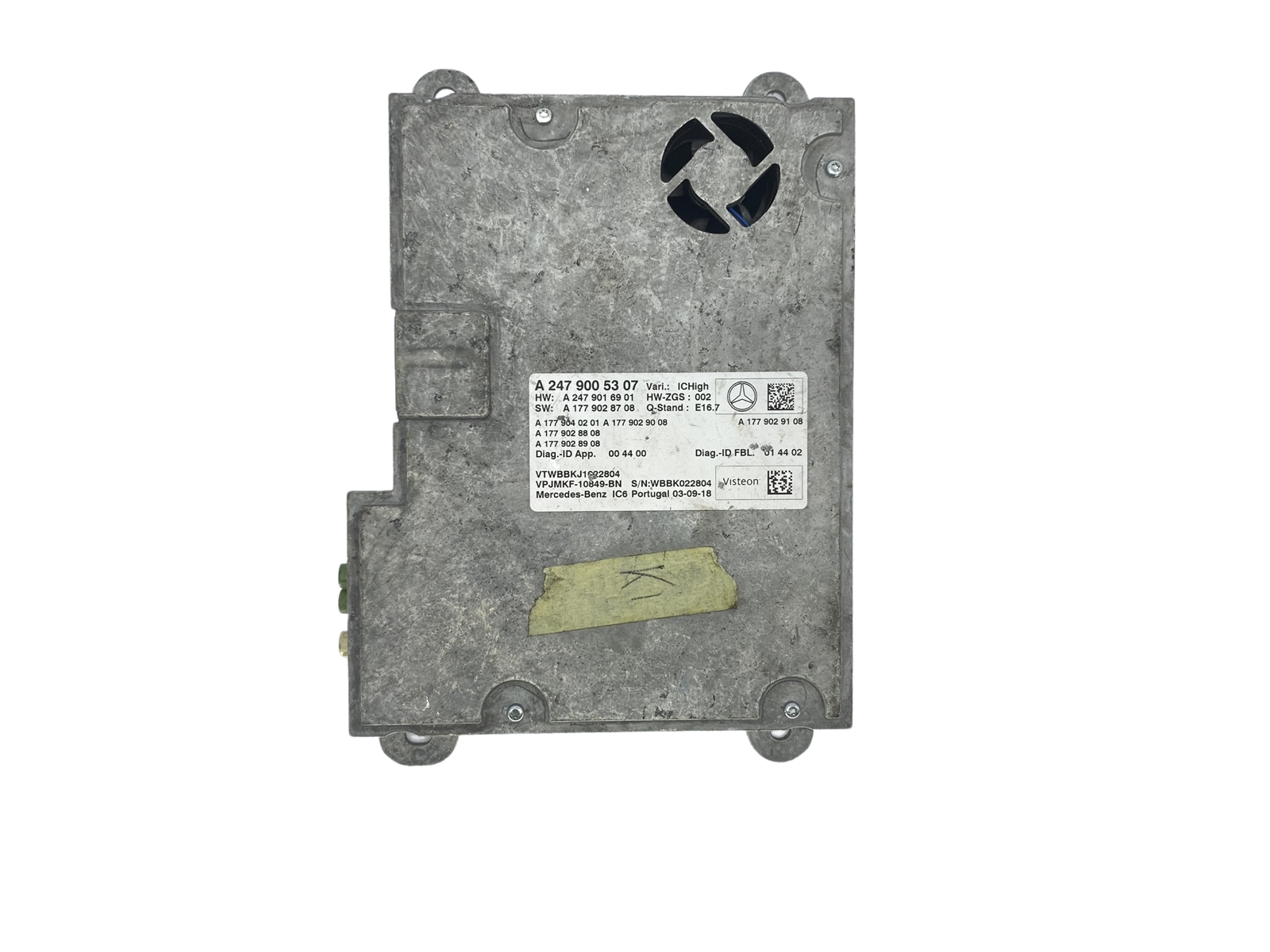 Steuergerät A2479005307 A2479016901 Mercedes main product photo