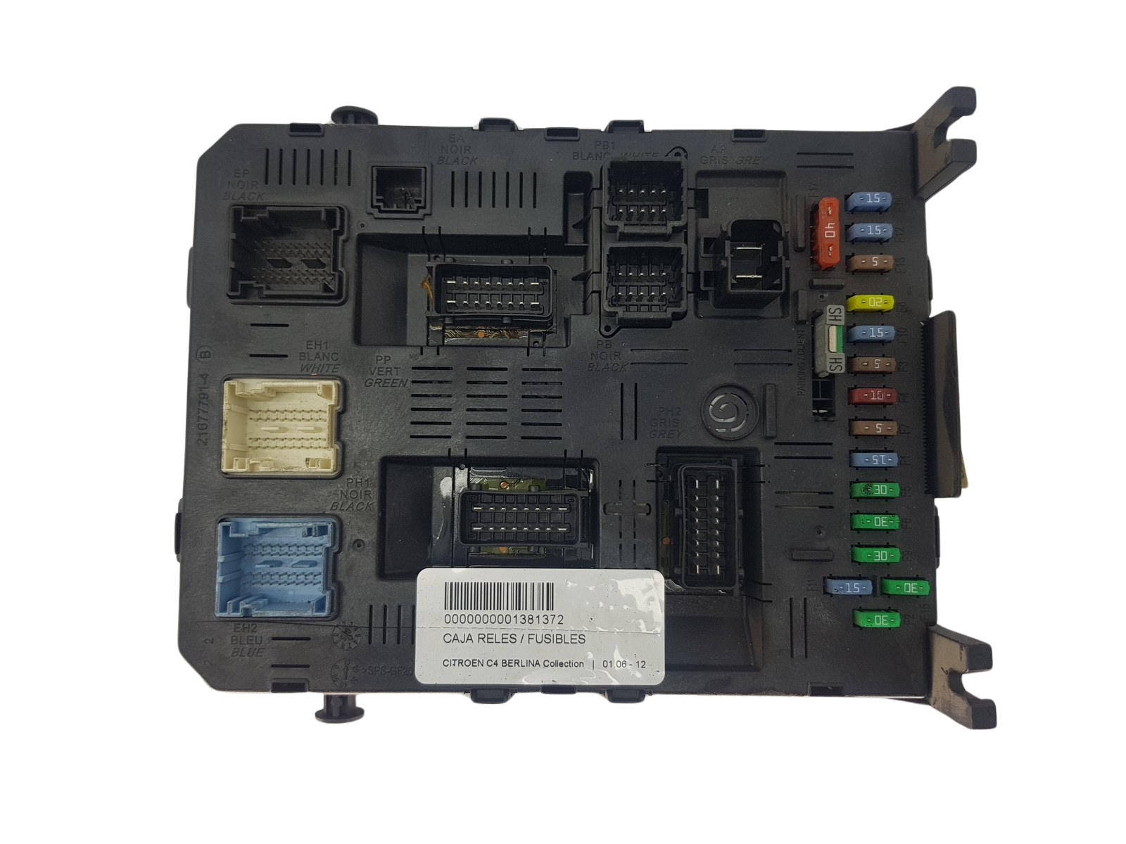 Steuergerät BSI 2004 H05-01 9660105980 PSA Johnson Controls 1924 main product photo