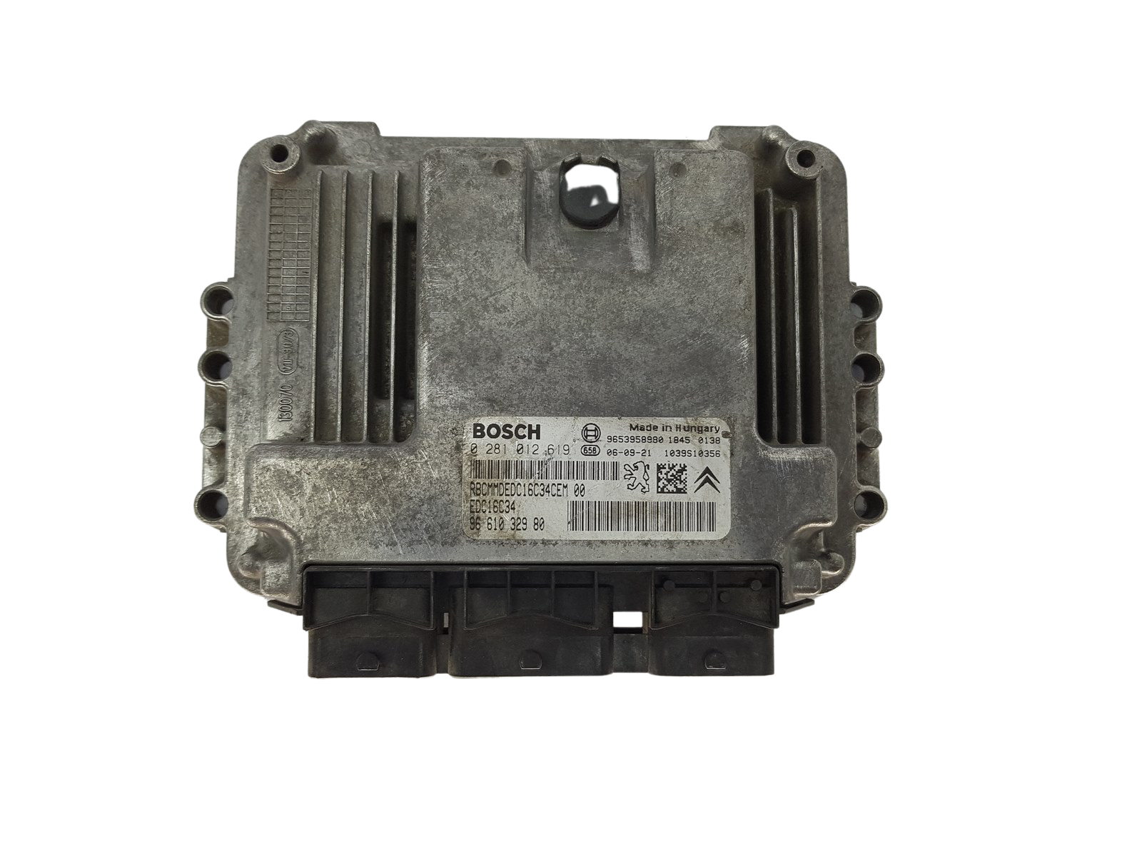 Steuergerät 0281012619 9661032980 9653958980 PSA Bosch 13894 main product photo