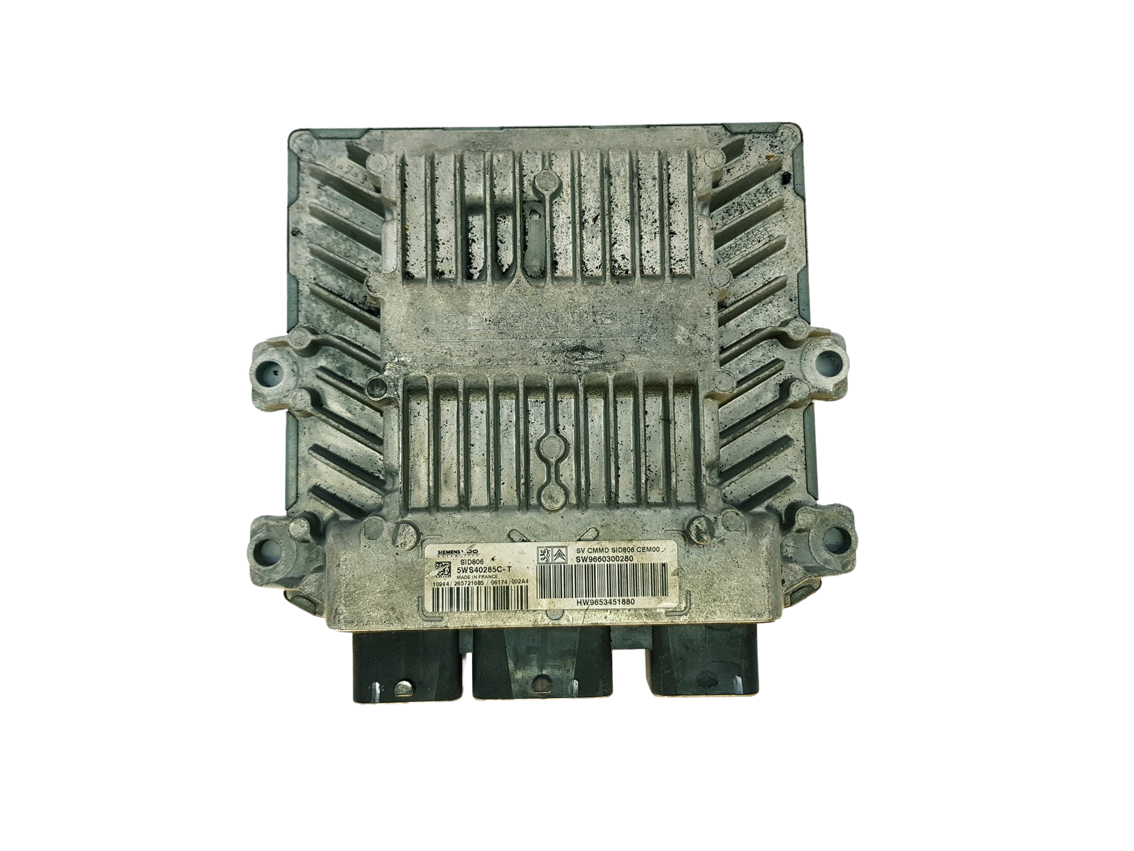Steuergerät 9660300280 9653451880 5WS40285C-T PSA Siemens 33188 main product photo