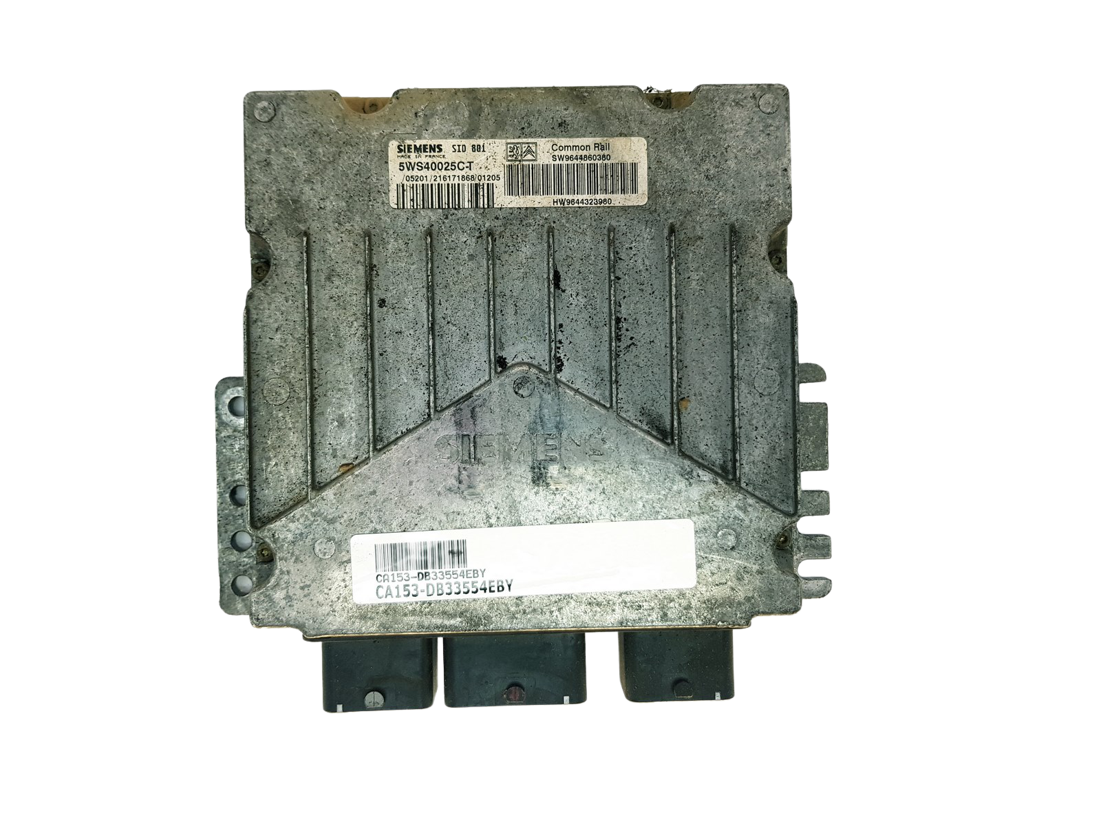 Steuergerät 5WS40025C-T 9644860380 9644323980 SID801 PSA Siemens main product photo