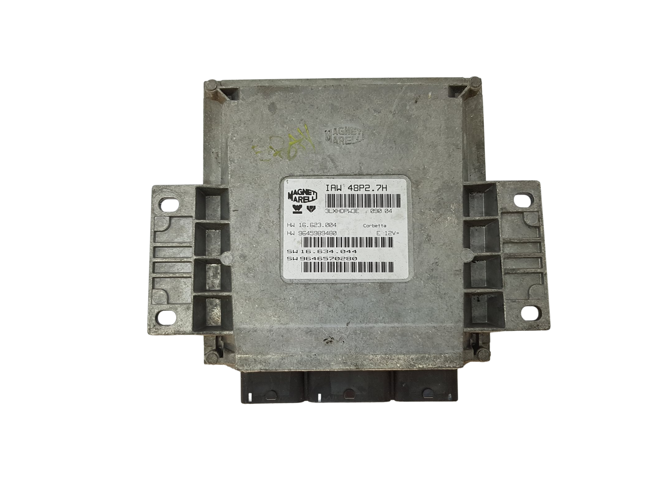 Steuergerät PSA 9646570280 IAW48P2.7H 9645989480 Magneti Marelli 16374 main product photo