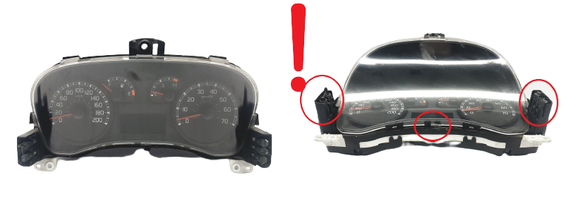 Tacho Kombiinstrument Fiat Punto 555000460104 48832 main product photo