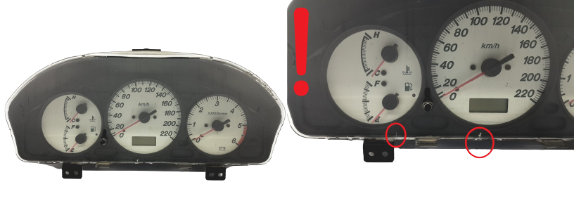 Tacho Kombiinstrument Mazda Premacy WVCB87A WV CB87 A 51797 main product photo