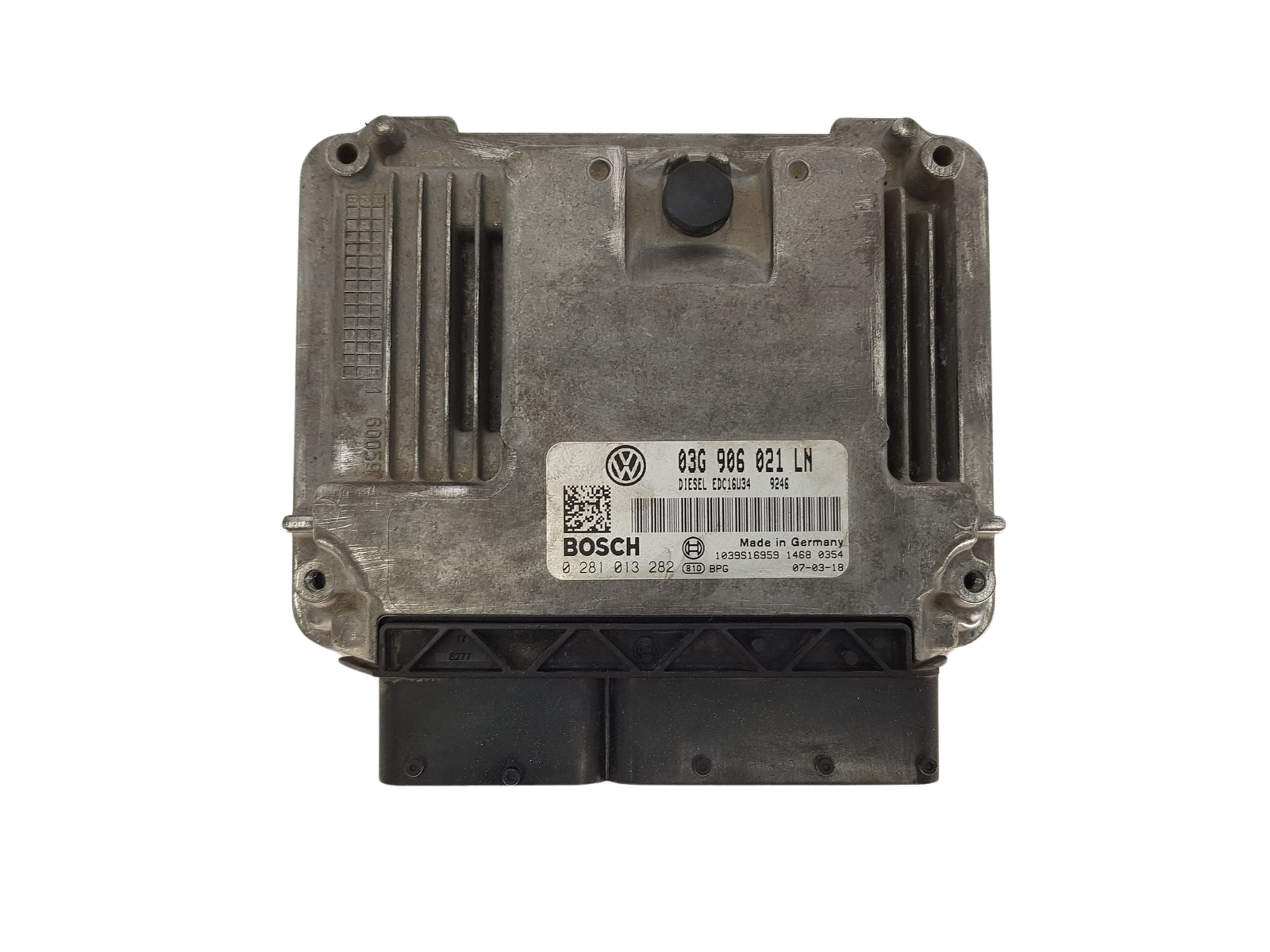 Steuergerät 03G906021LN 0281013282 VW Seat Bosch 3500 main product photo