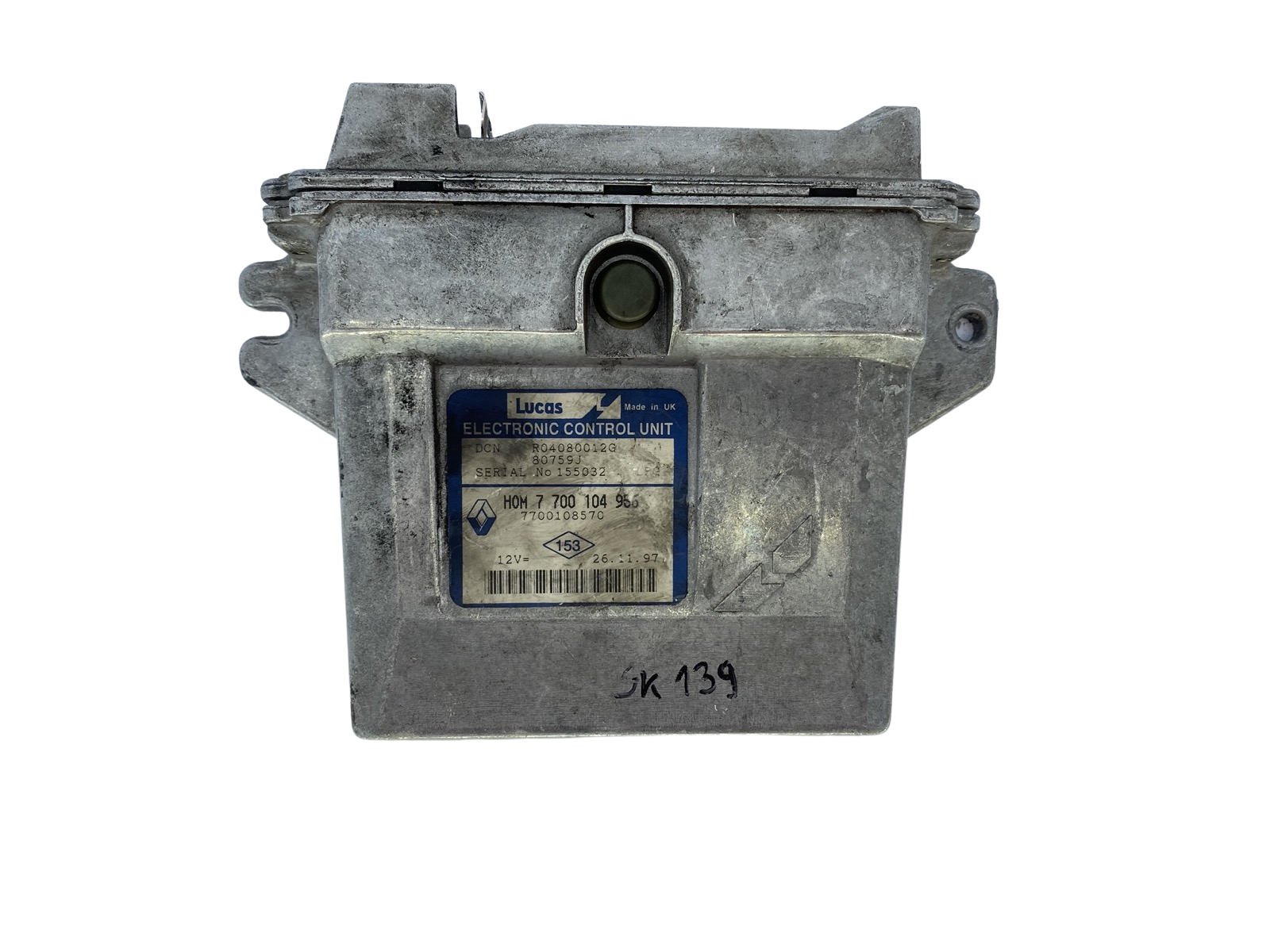 Steuergerät 7700104956 7700108570 R04080012G Renault Lucas 51416 main product photo