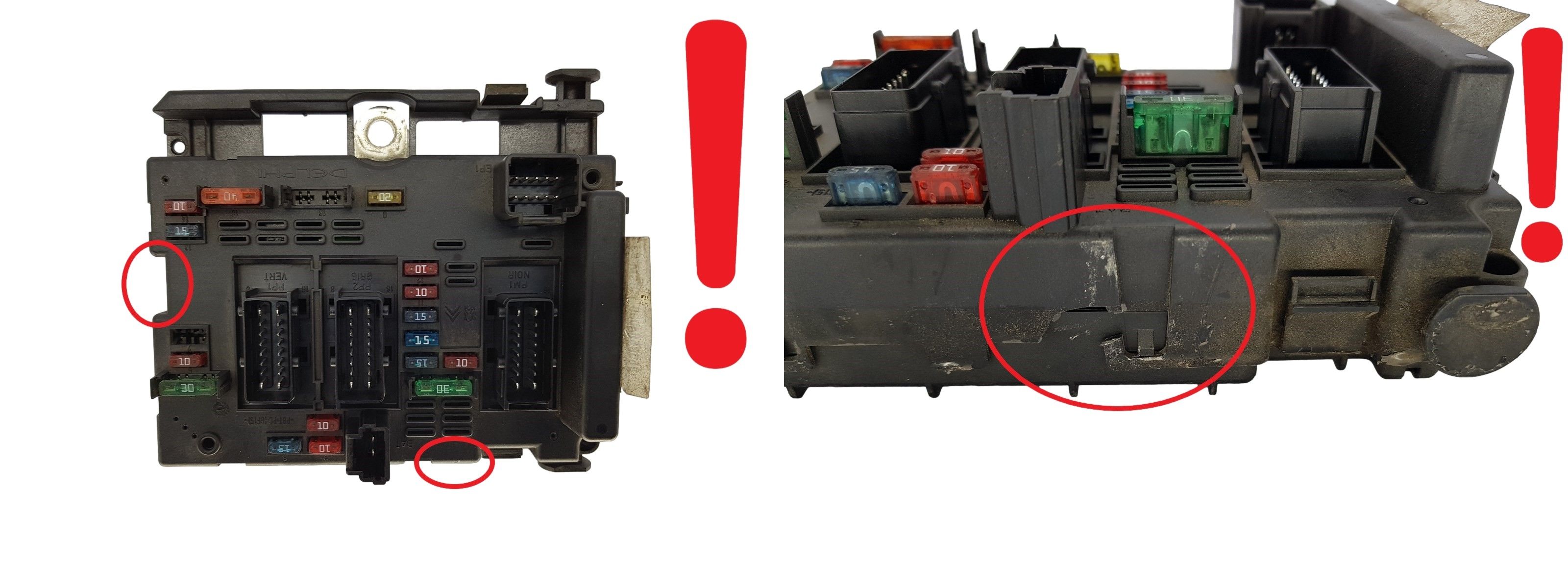 Steuergerät BSM B3 9650664080 PSA Delphi 1300 main product photo