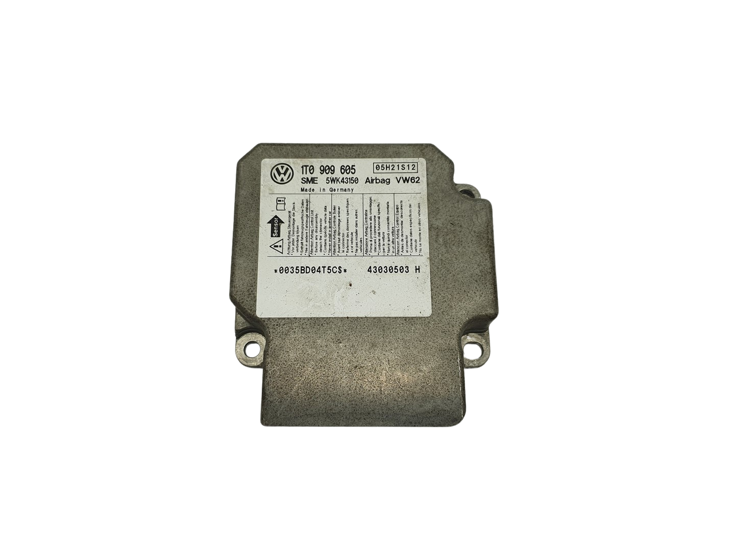 Steuergerät 1T0909605 5WK43150 Siemens VW 69080 main product photo
