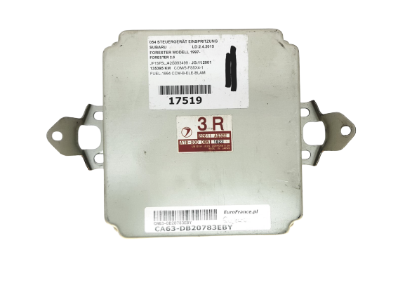Steuergerät 3R 22611 AG322 A18-000 D8N Subaru Unisia 20783 main product photo