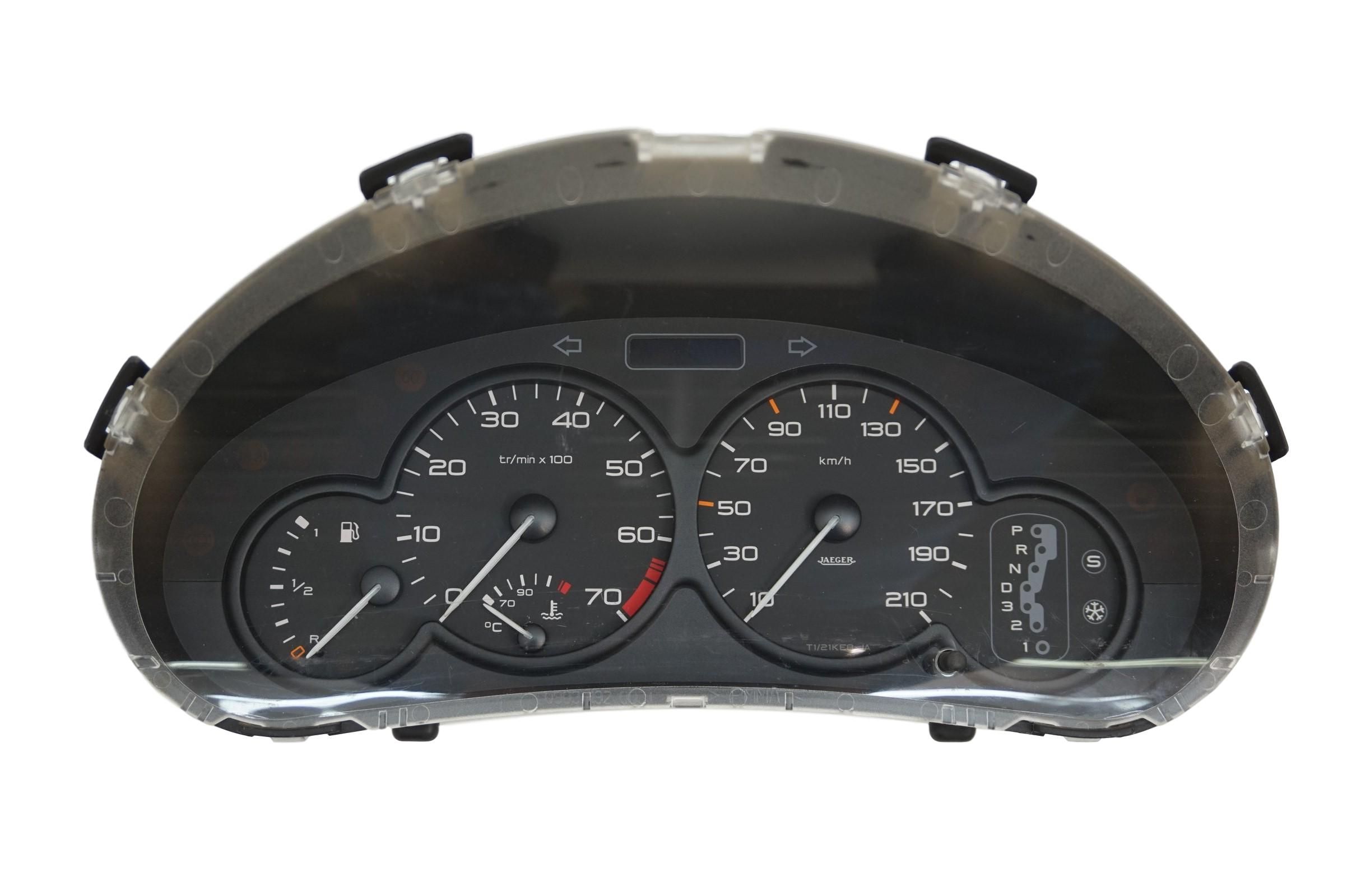 Tacho Kombiinstrument Peugeot 206 9634961380 09031989902 main product photo