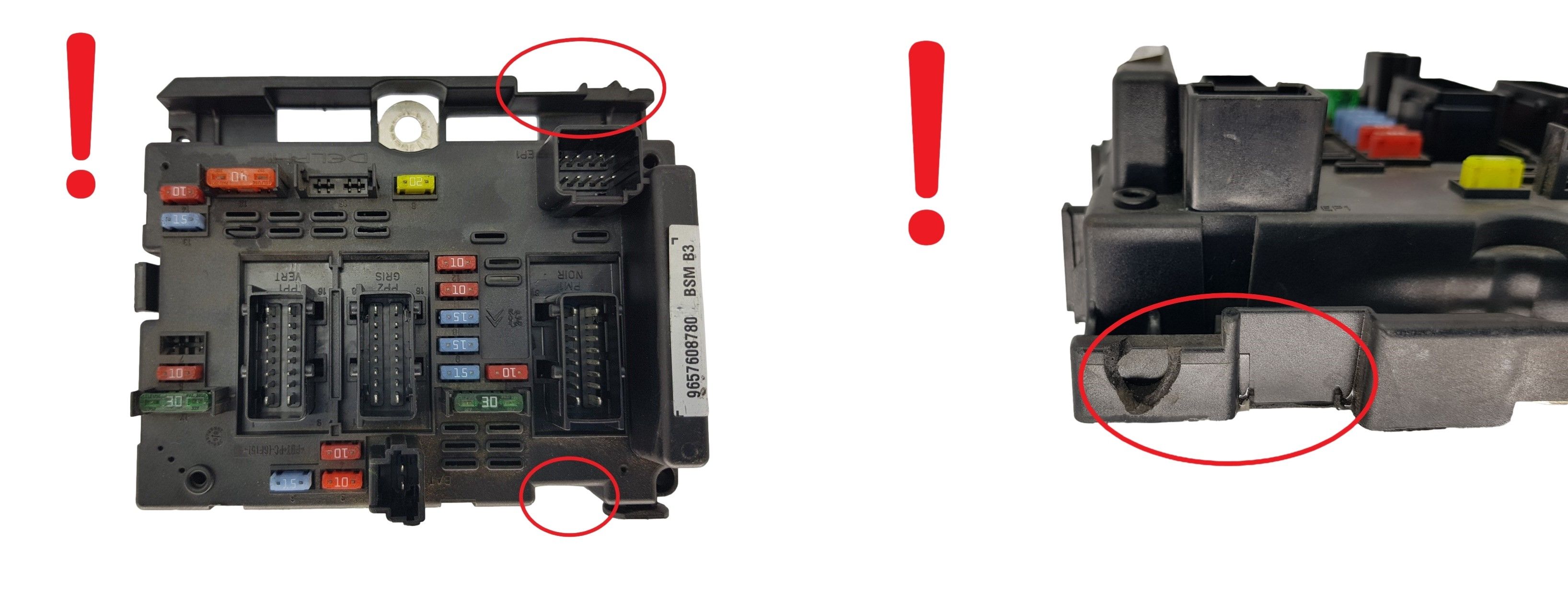 Steuergerät BSM B3 9657608780 PSA Delphi 1754 main product photo