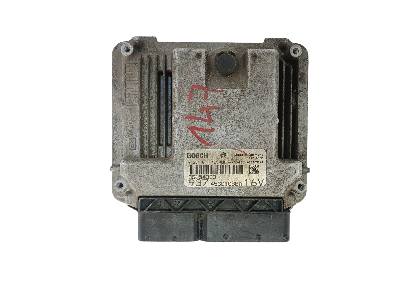 Steuergerät Alfa Romeo 55194363 0281011429 456D1CBBA Bosch 47254 main product photo