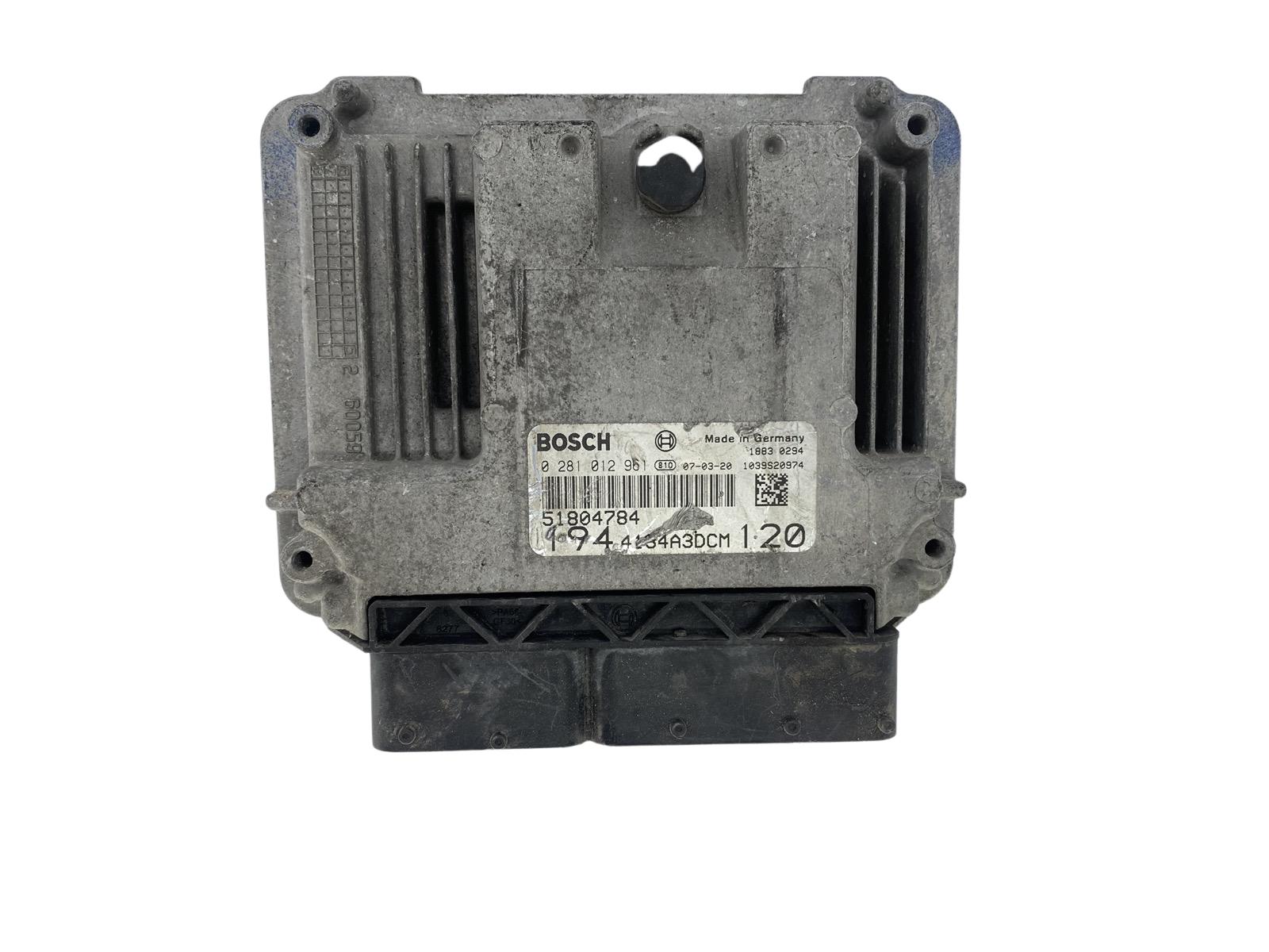 Steuergerät 0281012961 51804784 4134A3DCM Fiat Bosch 50613 main product photo