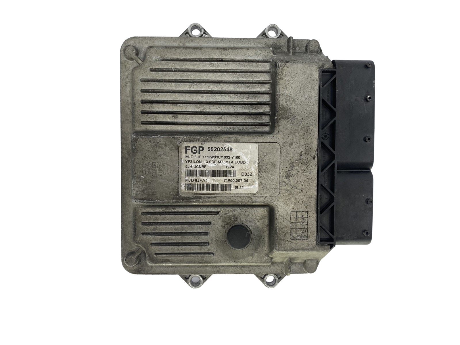 Steuergerät Lancia 55202548 MJD6JF.Y1 71600.007.04 FPT Marelli 53090 main product photo
